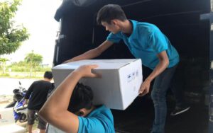 Bốc xếp máy móc tại Cần Thơ